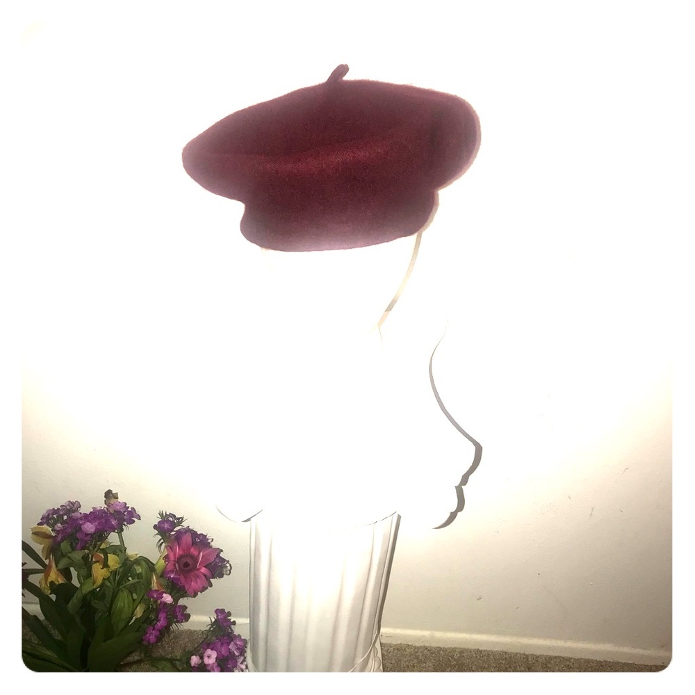 Burgundy Beret